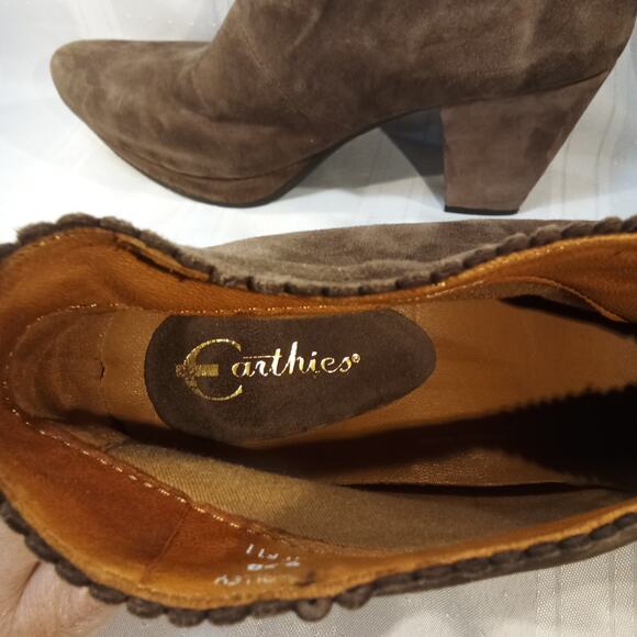 Earthies “Hailey” Brown Suede Bootie Women’s Size 9.5 - Picture 6 of 9